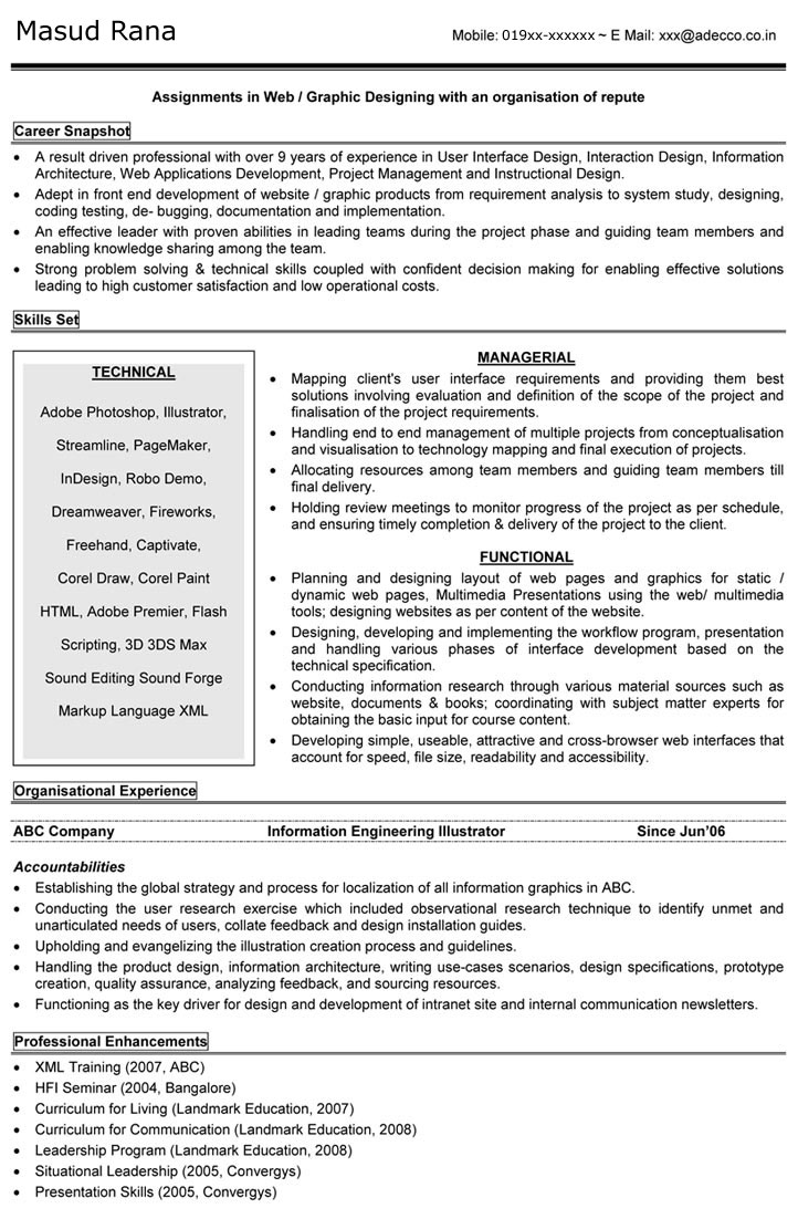 bdjobs-curriculum-vitae